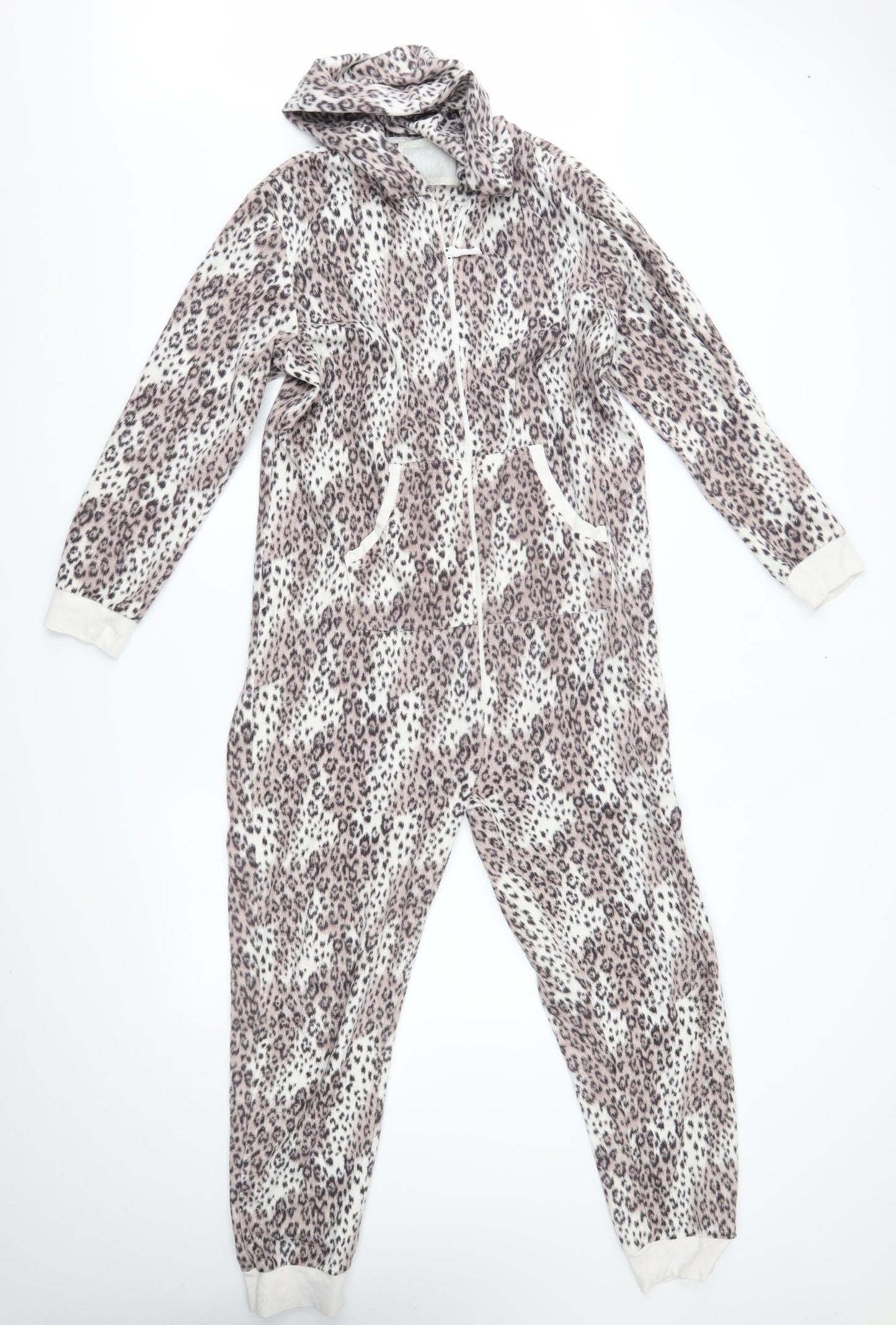 Matalan Womens Brown Animal Print   One Piece Size 12