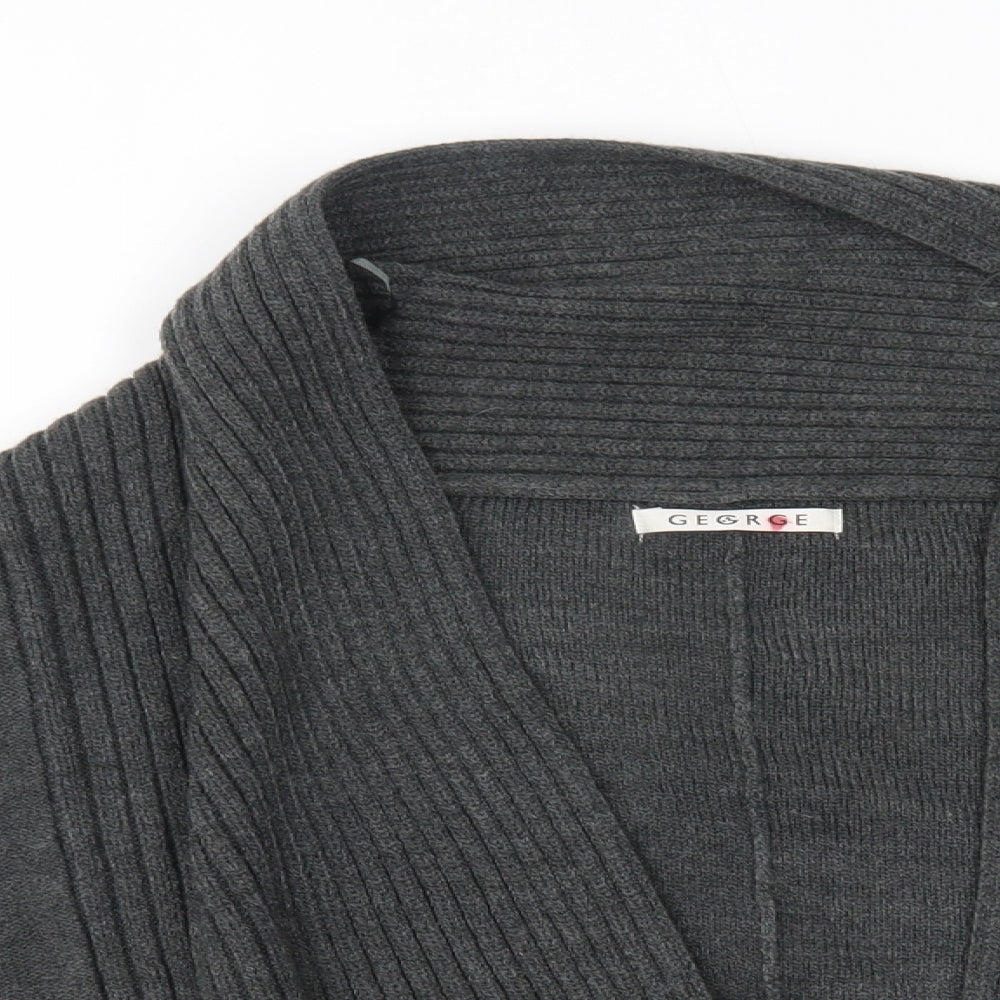 George Womens Grey   Shrug Jumper Size 8