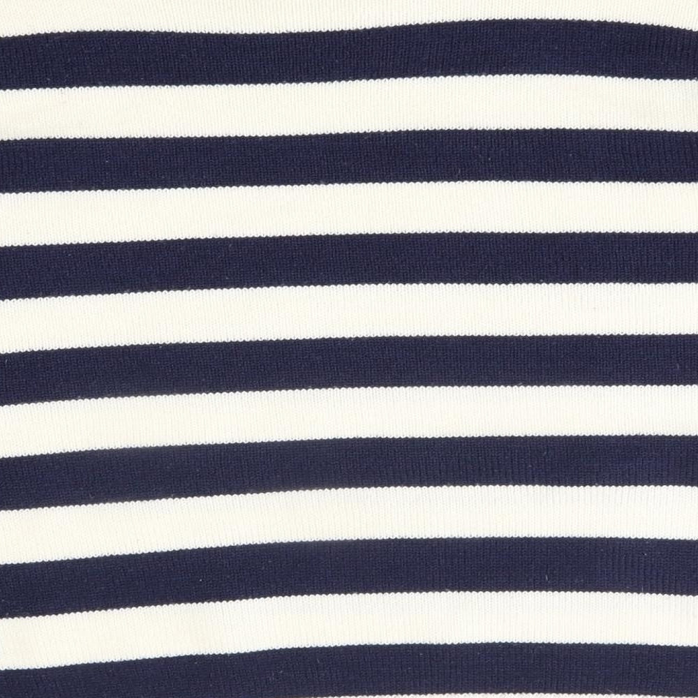 George Womens Ivory Striped  Pullover Jumper Size S