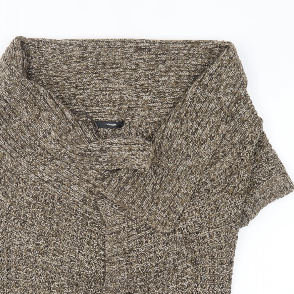 George Womens Beige   Cardigan Jumper Size M