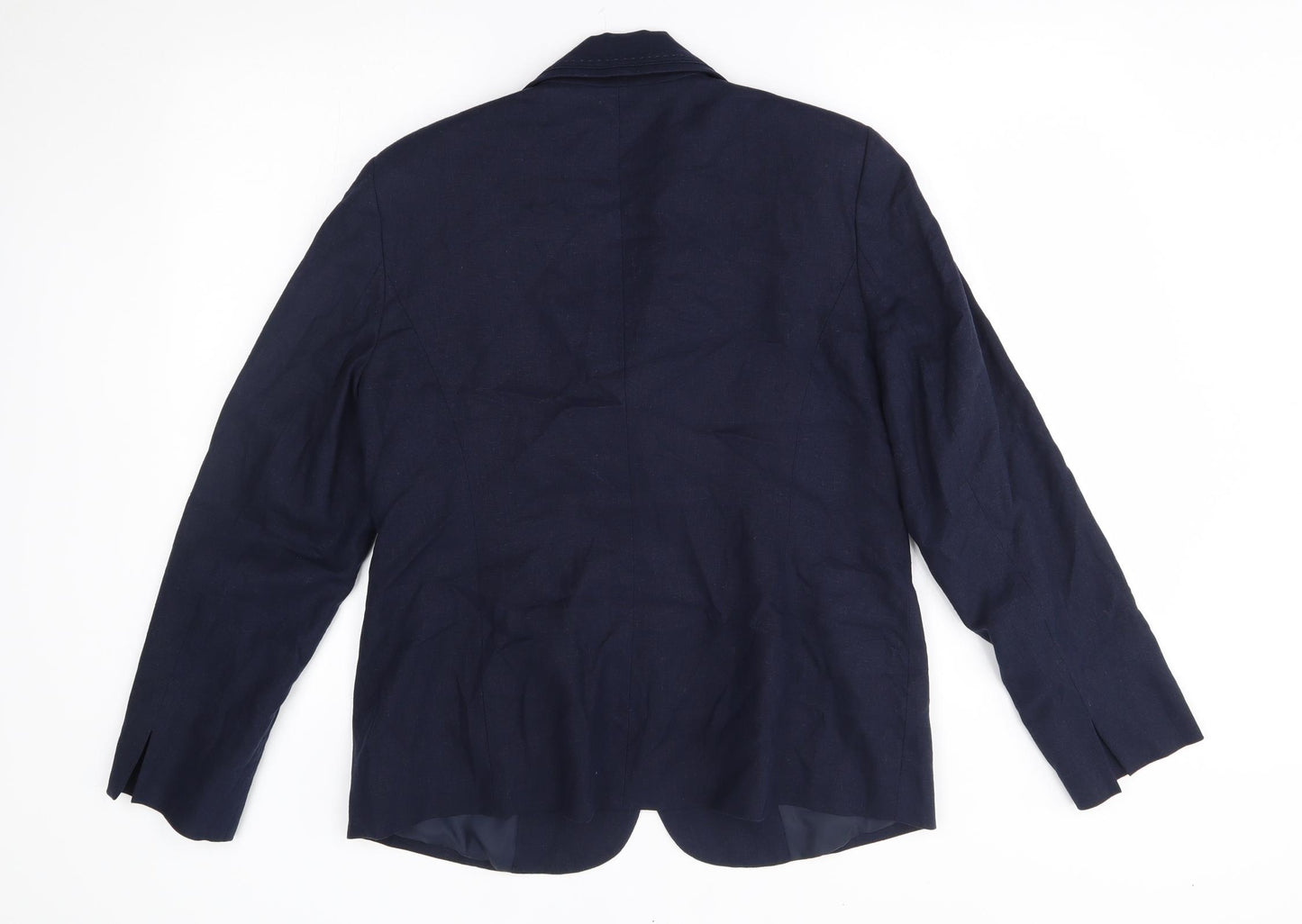 BM Womens Blue   Jacket Blazer Size 14  -