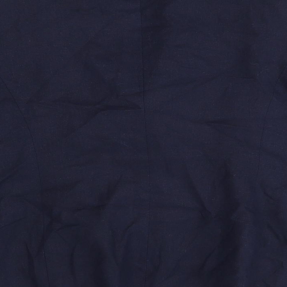 BM Womens Blue   Jacket Blazer Size 14  -