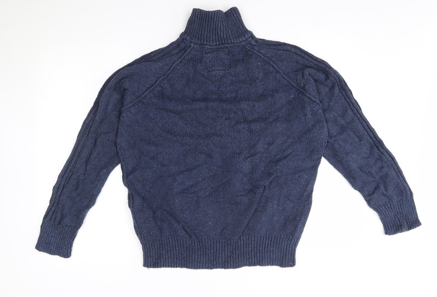 M&S Mens Blue   Pullover Jumper Size L