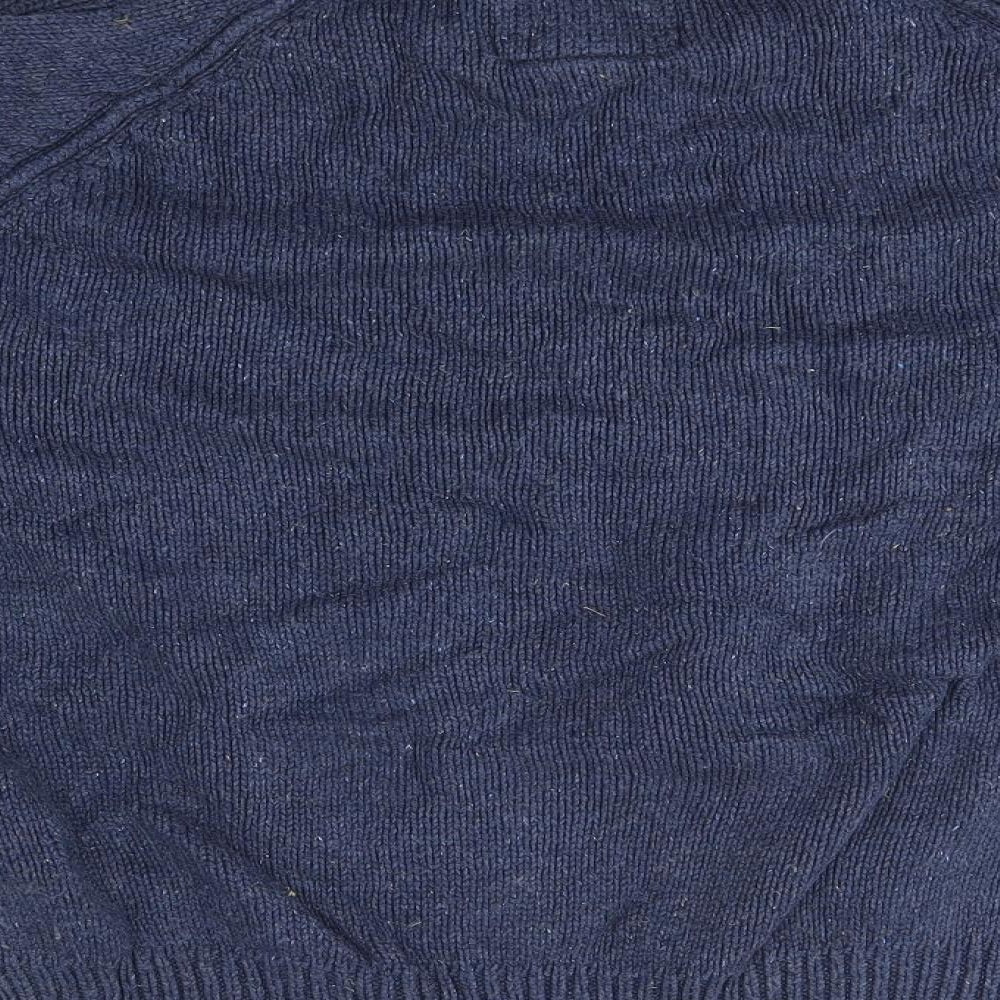 M&S Mens Blue   Pullover Jumper Size L