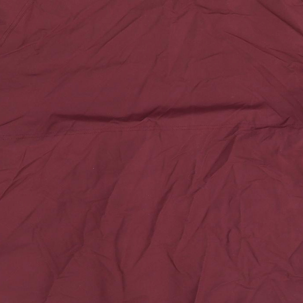 Hutson harbour Mens Red   Anorak Coat Size M