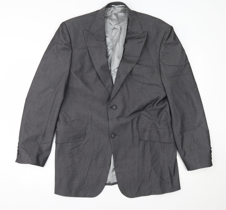 armando Mens Grey Jacket Blazer