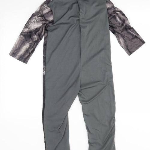 Hallow Scream Boys Grey    One Piece Size 5-6 Years  - werewolf costume