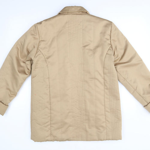 Kaleidoscope Womens Beige   Jacket Coat Size 12  - shiny
