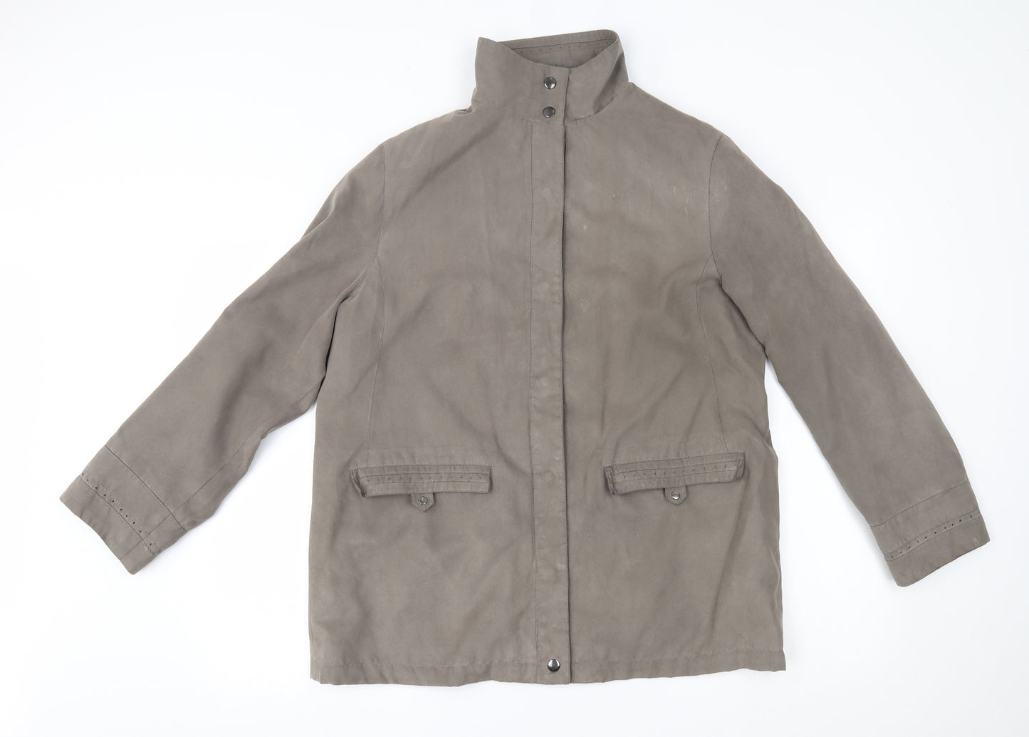Debenhams Womens Grey   Jacket Coat Size 14