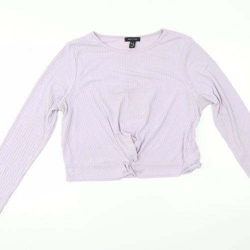 New Look Womens Purple   Pullover Jumper Size 16