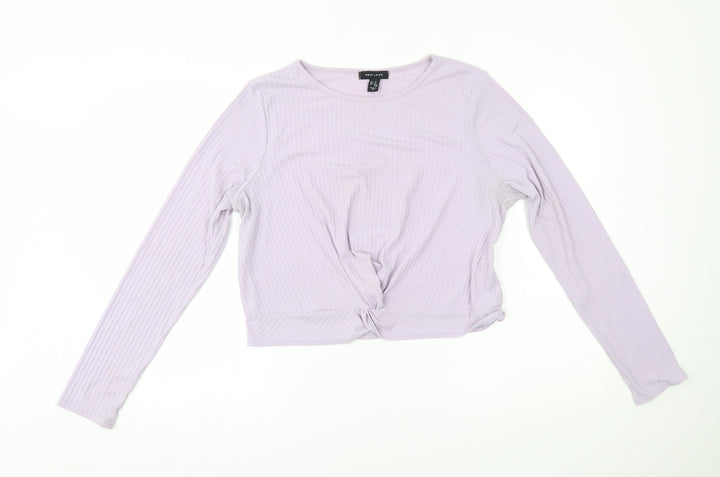 New Look Womens Purple   Pullover Jumper Size 16