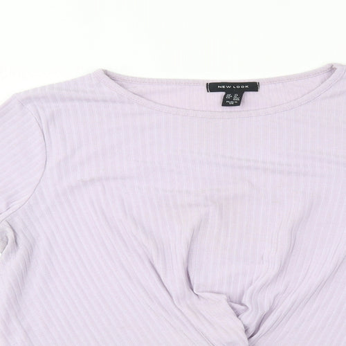 New Look Womens Purple   Pullover Jumper Size 16
