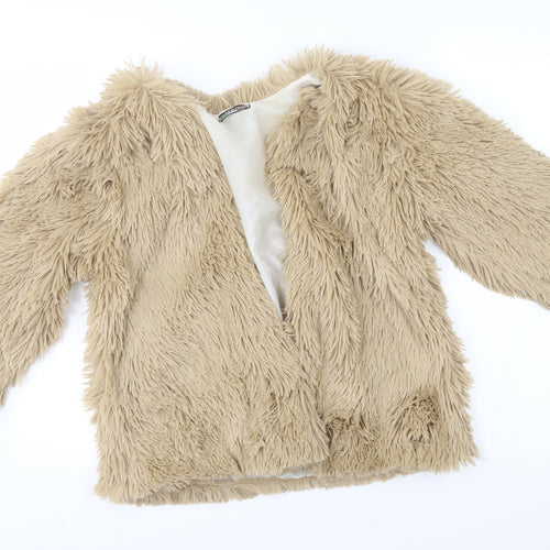 Preworn Womens Beige   Jacket  One Size