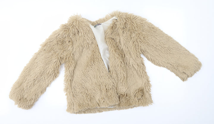 Preworn Womens Beige   Jacket  One Size