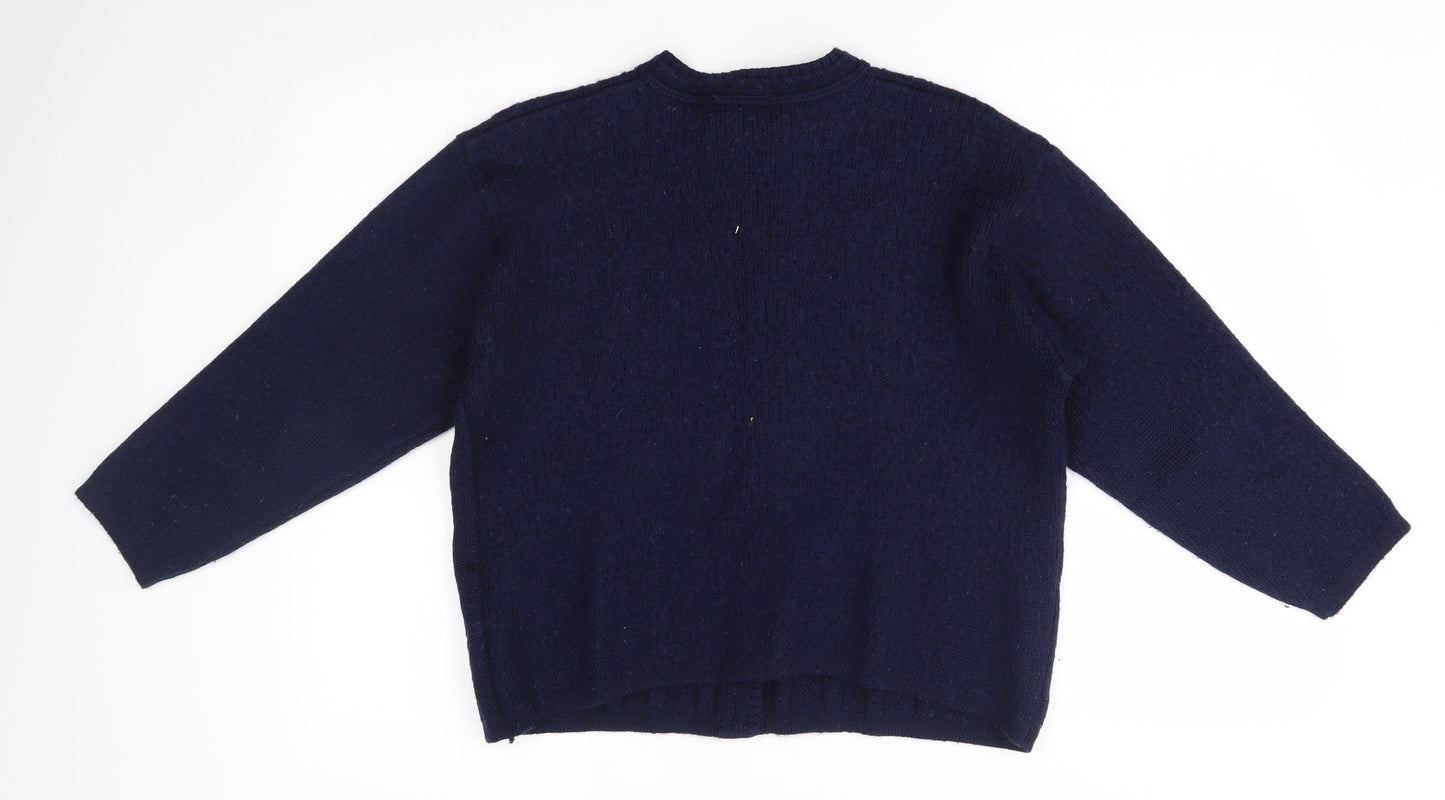 st clair Womens Blue   Cardigan Jumper One Size