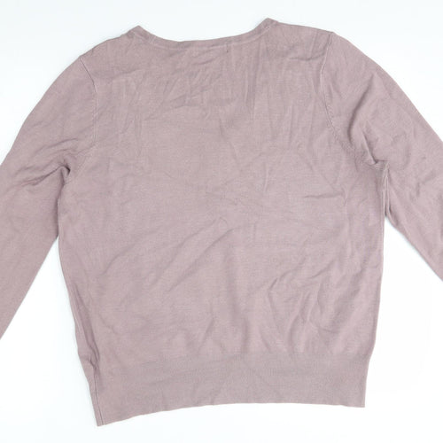 M&S Womens Beige   Pullover Jumper Size 18