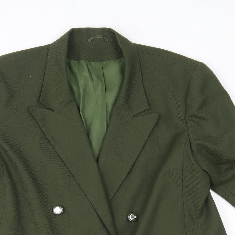 Debenhams Womens Green   Jacket Blazer Size 16