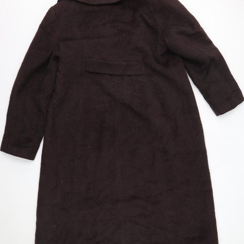 Planet Womens Brown   Overcoat Coat Size 18