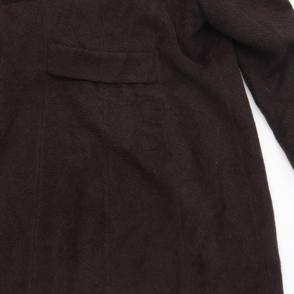 Planet Womens Brown   Overcoat Coat Size 18
