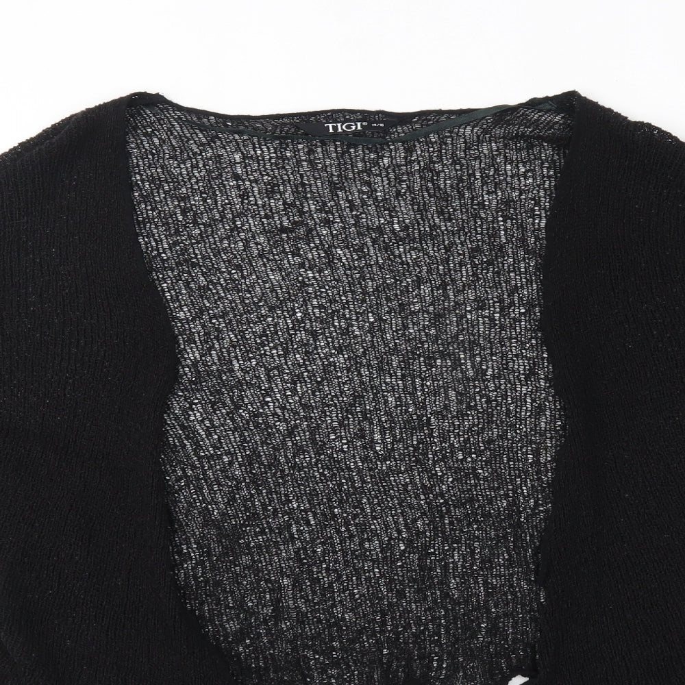 tigi Womens Black   Cardigan Jumper Size 14