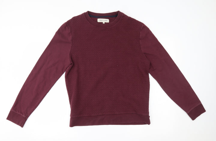 River Island Womens Red Pullover Jumper Size M