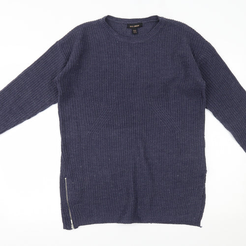 QED London Womens Blue   Pullover Jumper Size M