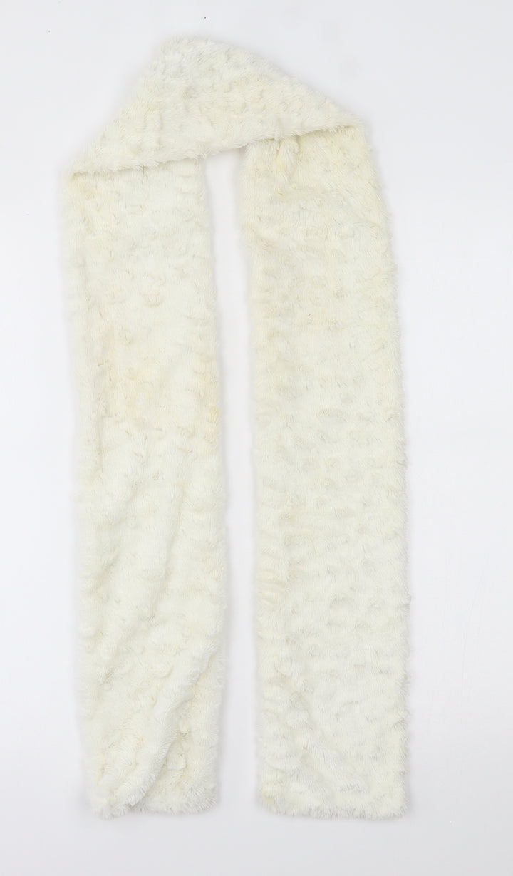 Preworn Womens Ivory    Scarf