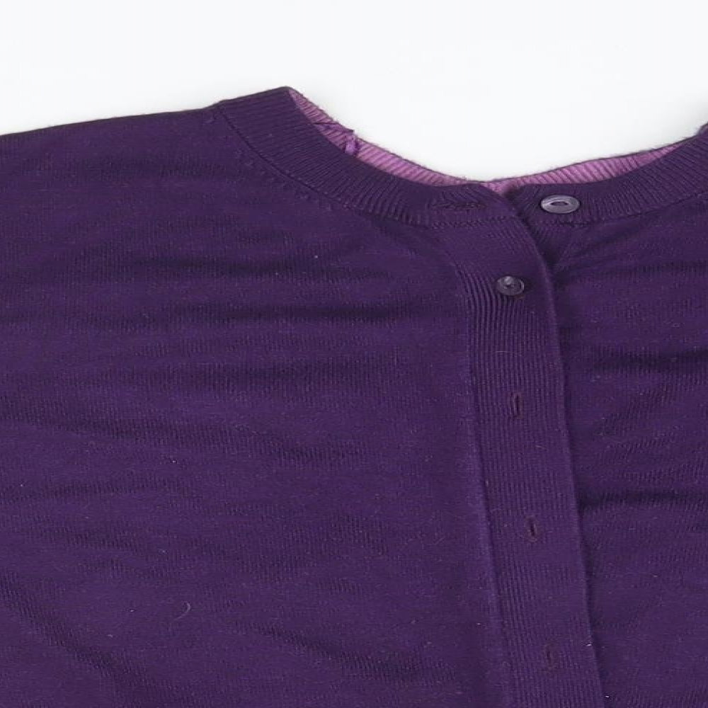 Marks and Spencer Womens Blue   Cardigan Jumper Size 14