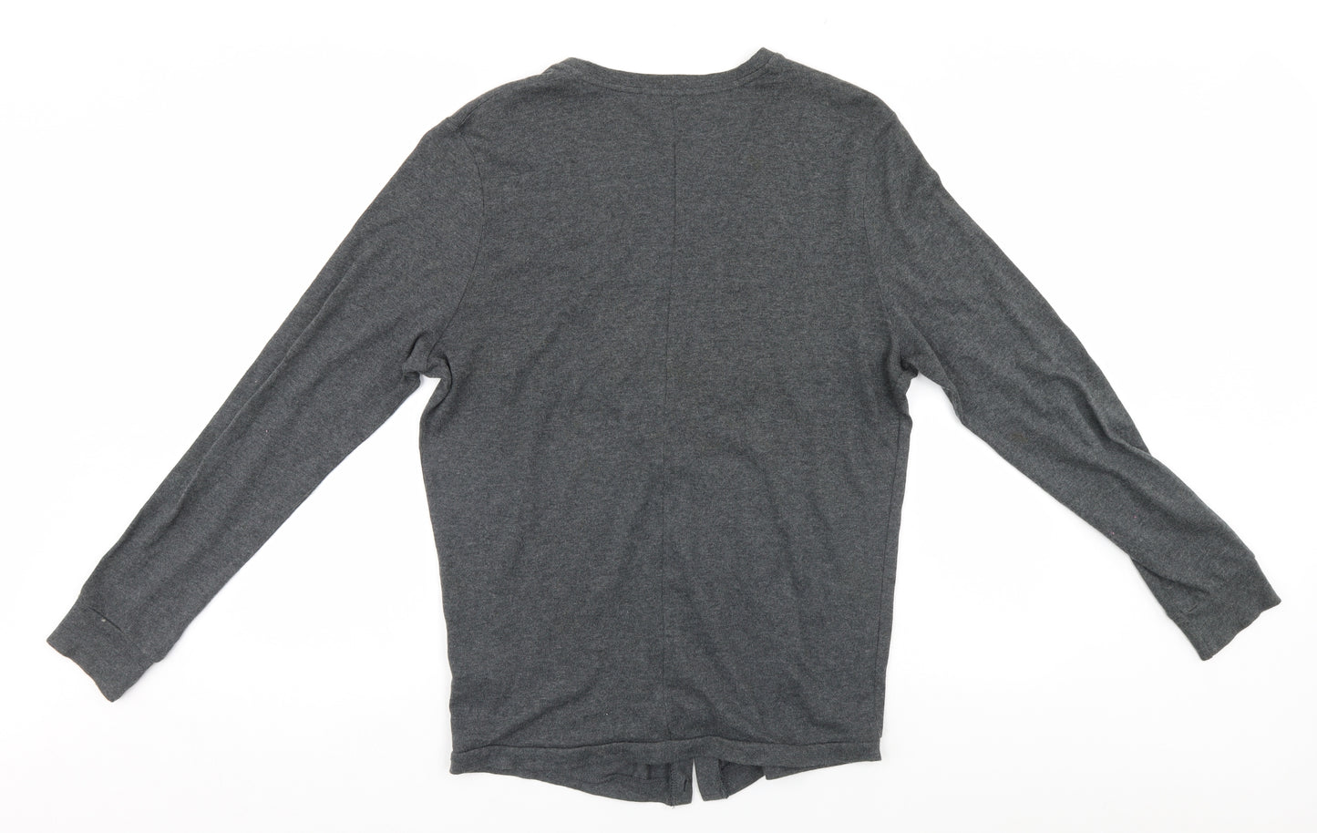 H&M Mens Grey   Cardigan Jumper Size M