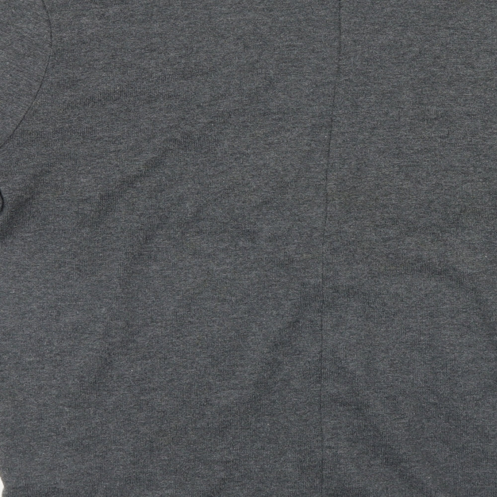 H&M Mens Grey   Cardigan Jumper Size M