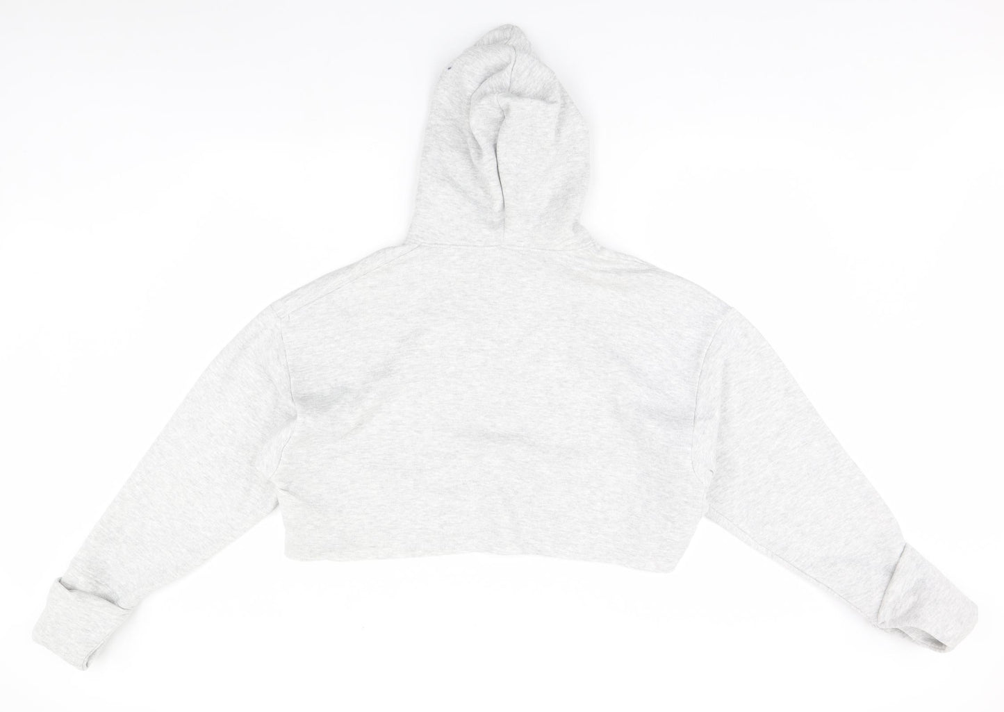 PRETTYLITTLETHING Womens White   Pullover Hoodie Size S