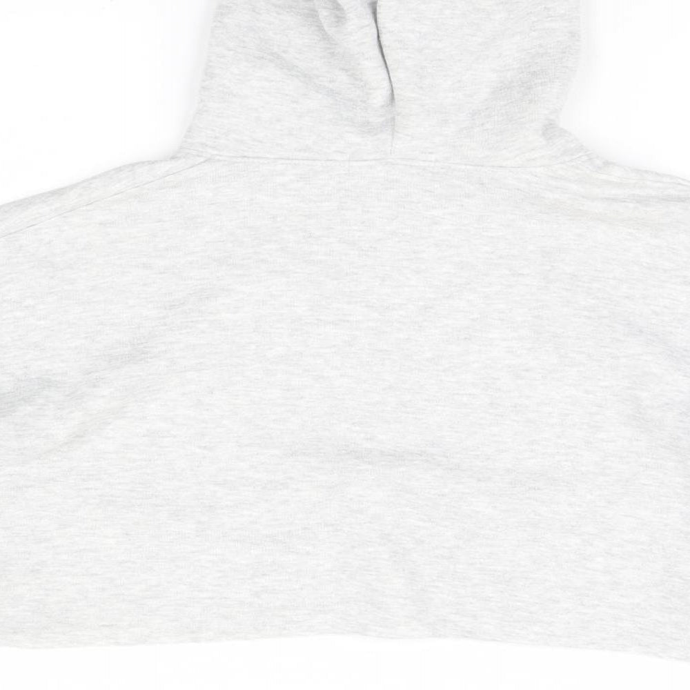 PRETTYLITTLETHING Womens White   Pullover Hoodie Size S