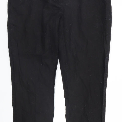 ASOS Womens Black   Trousers  Size 10 L26 in
