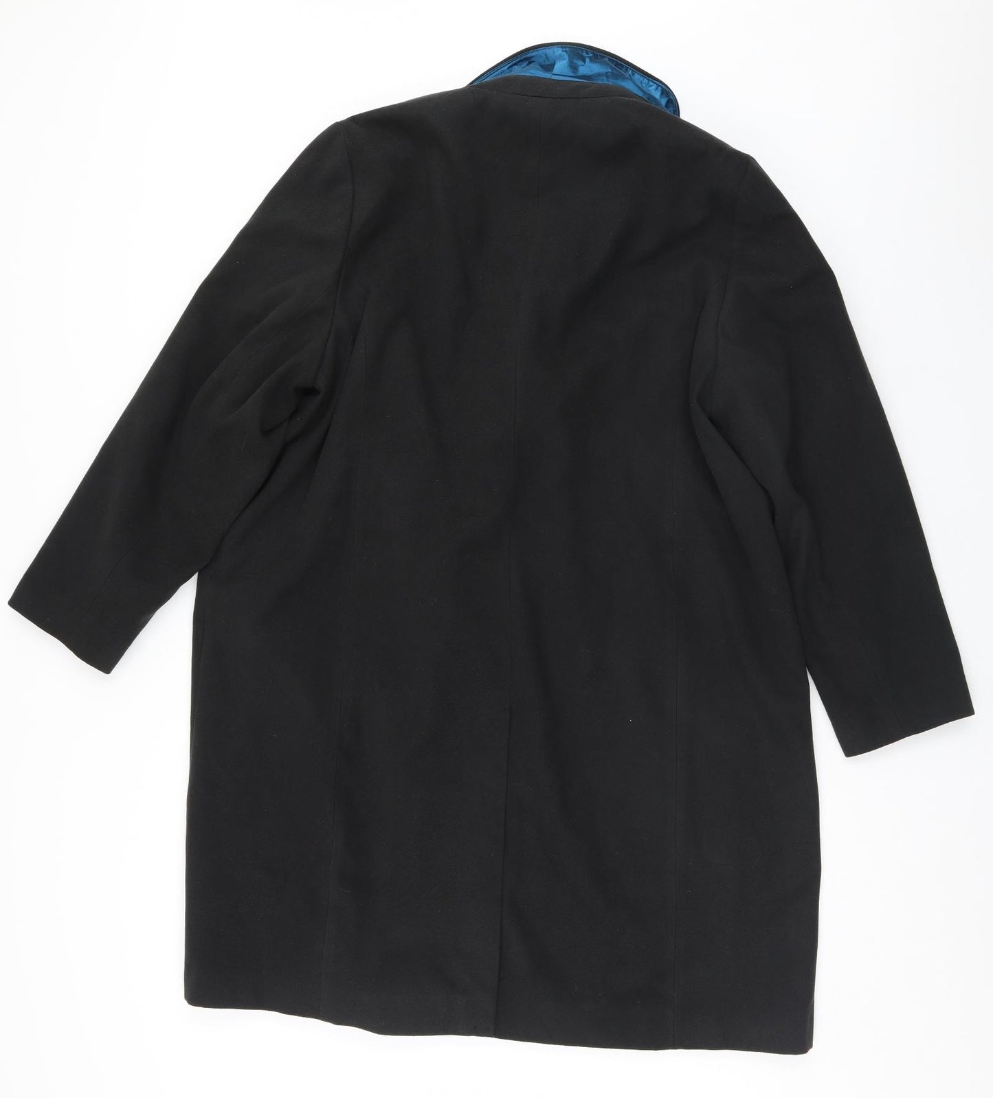 Preworn Womens Black   Overcoat Coat