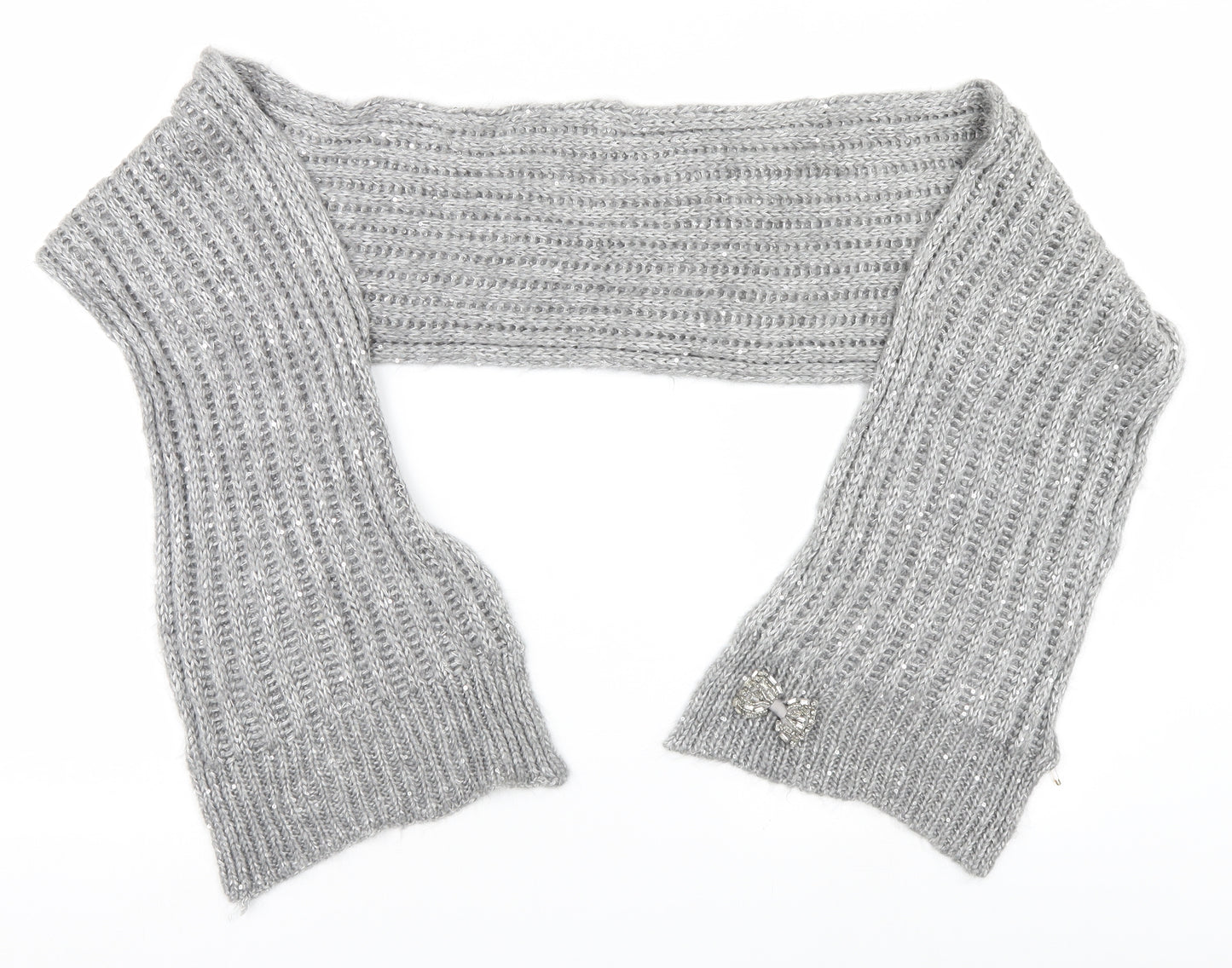 Oasis Womens Silver    Scarf