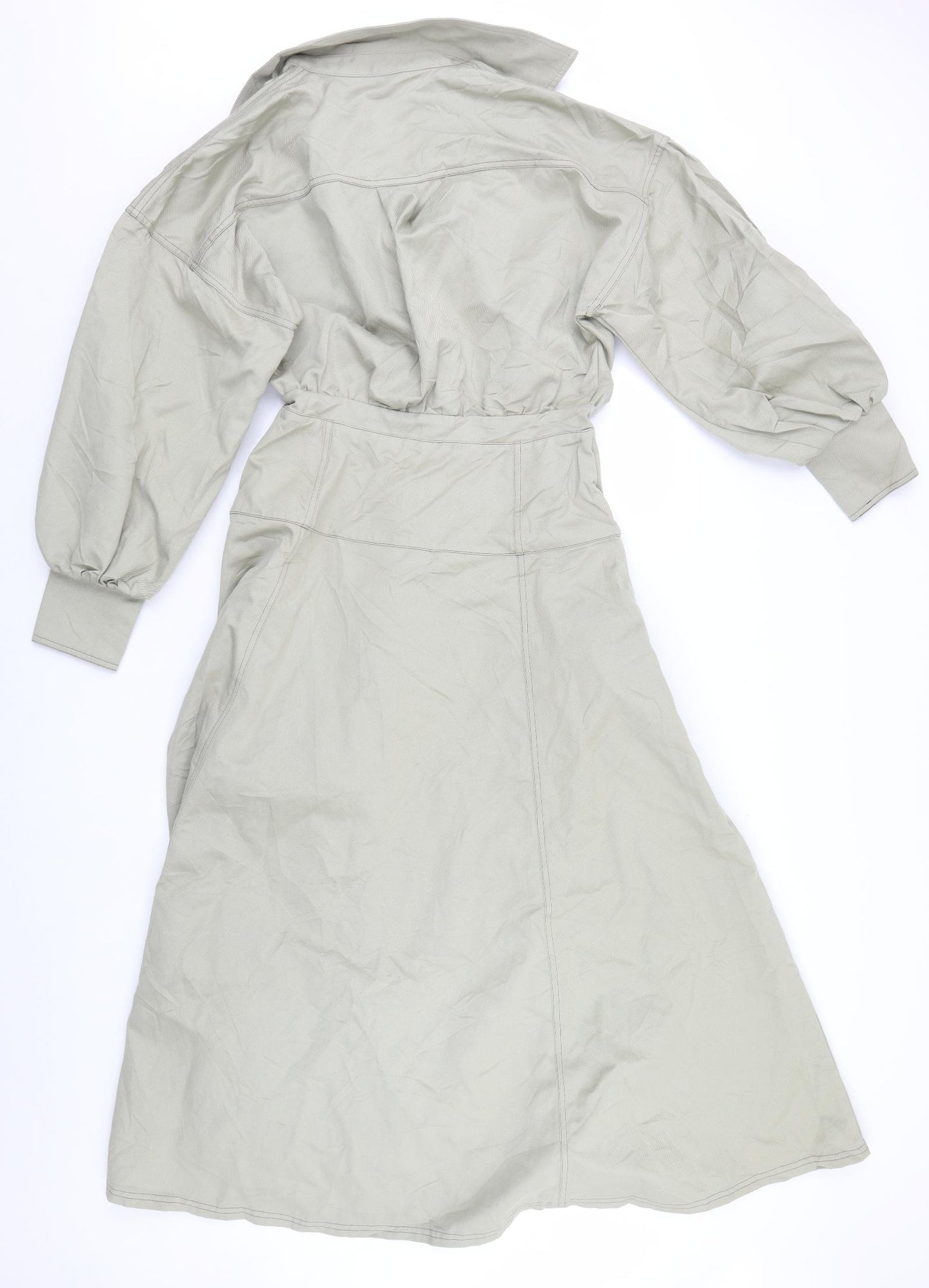 Preworn Womens Beige   Overcoat Coat