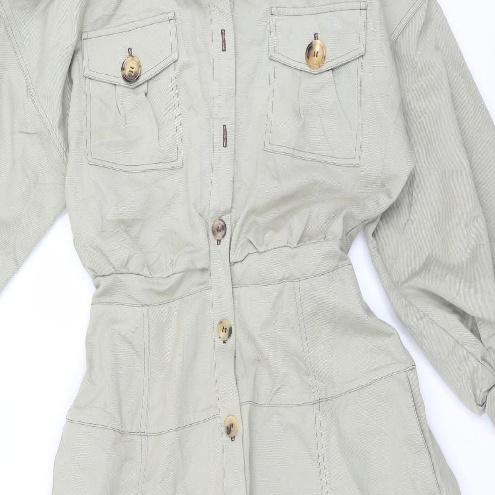 Preworn Womens Beige   Overcoat Coat