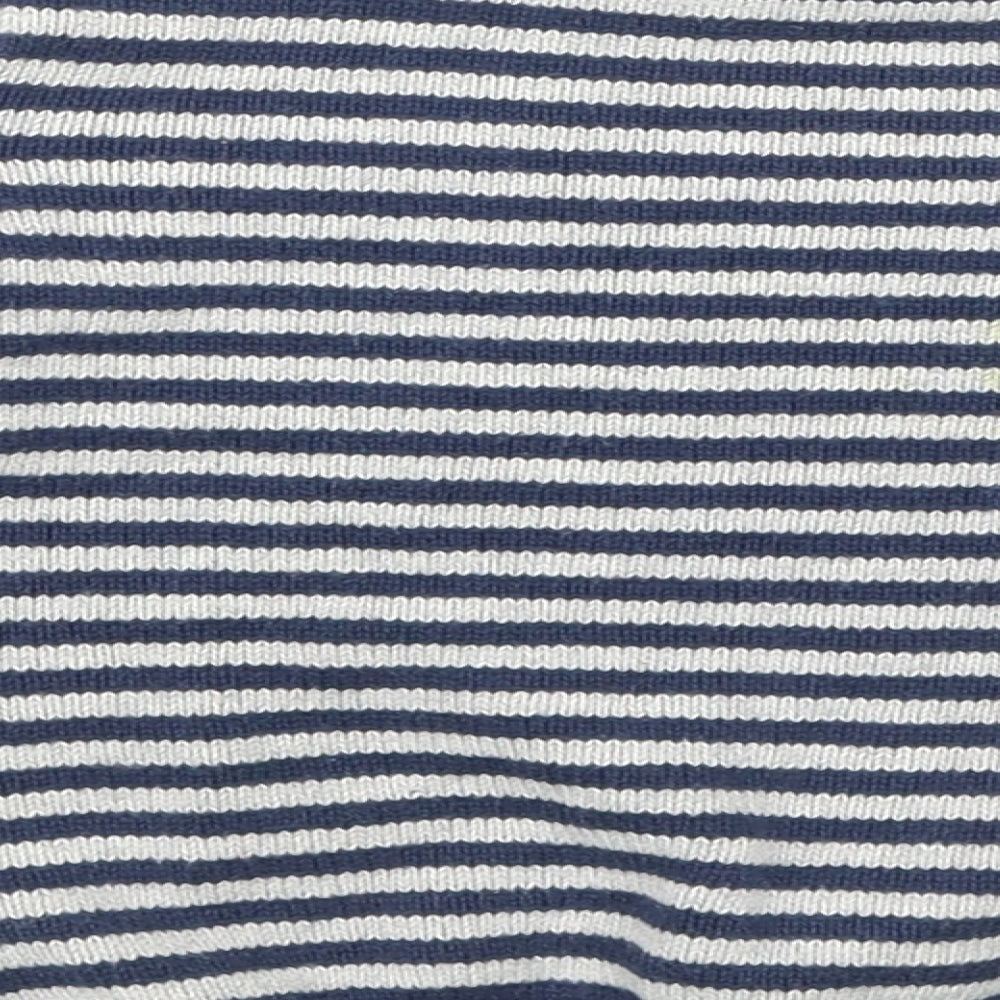 F&F Baby Blue Striped  Pullover Jumper Size 12-18 Months