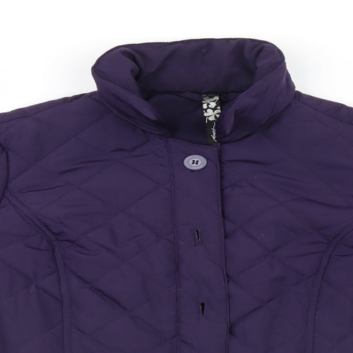 DASH Womens Blue   Full Zip Jumper Size 12