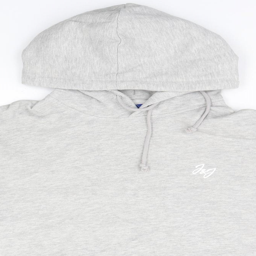 JACK & JONES Mens Grey   Pullover Hoodie