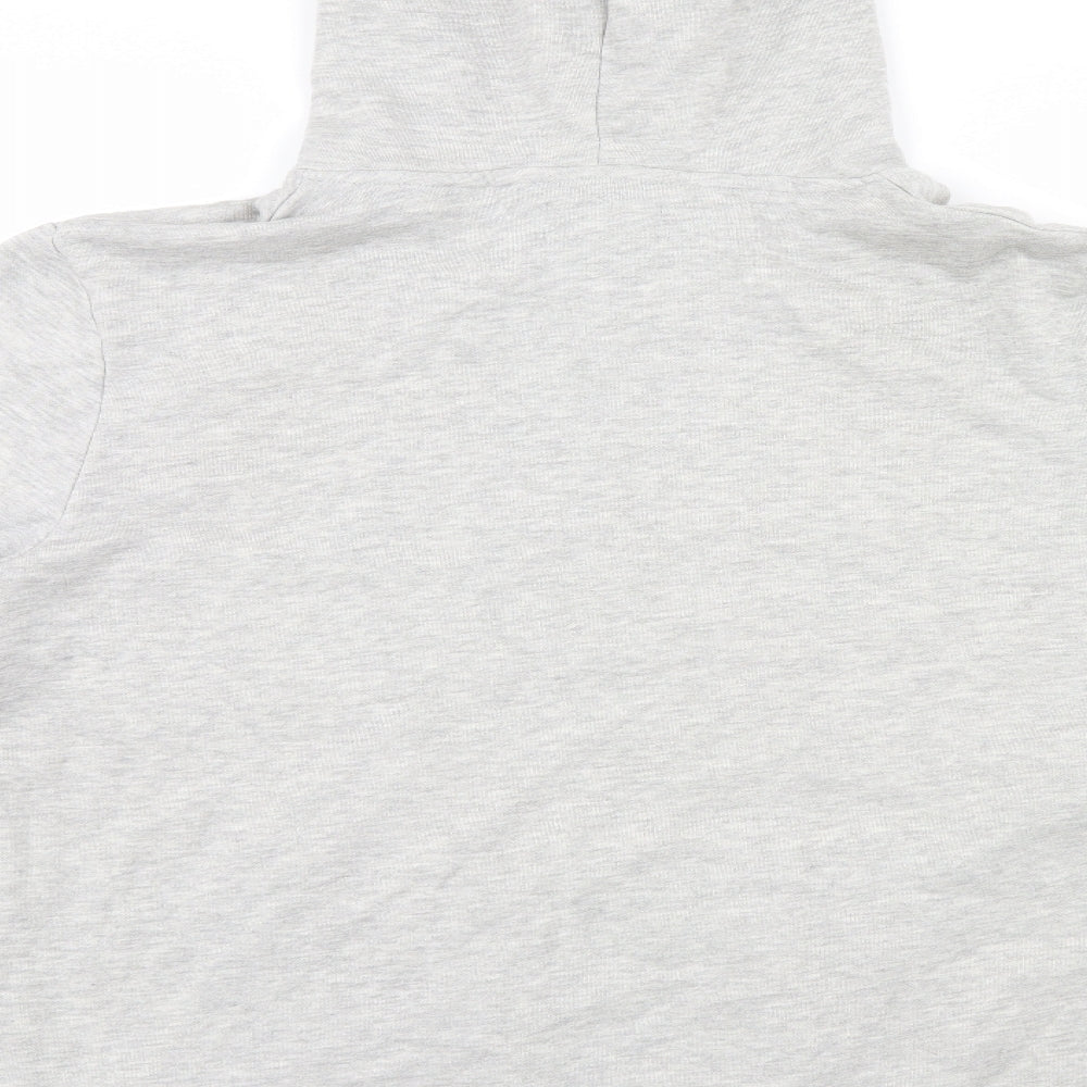 JACK & JONES Mens Grey   Pullover Hoodie