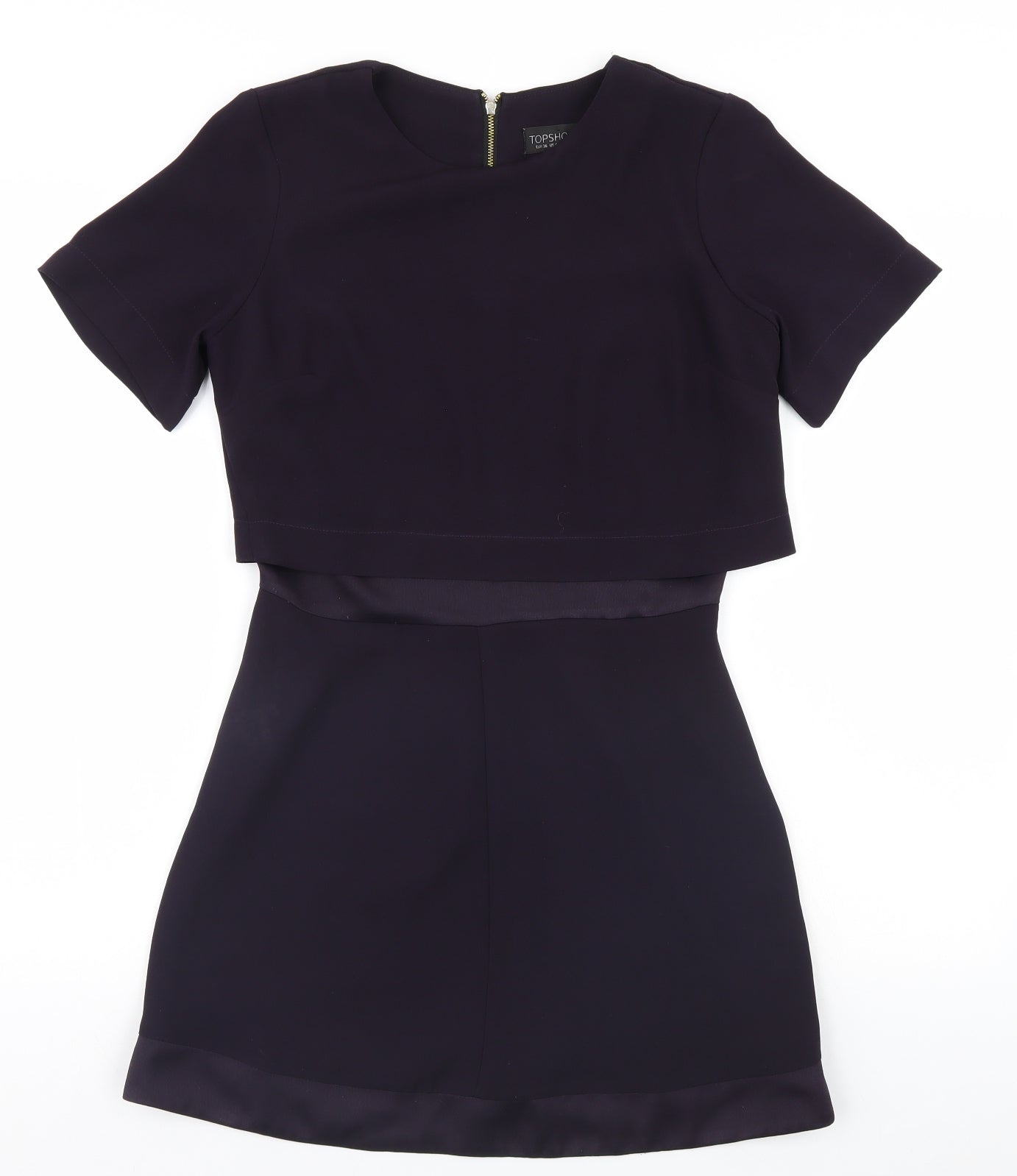 Topshop Womens Black   A-Line  Size 8