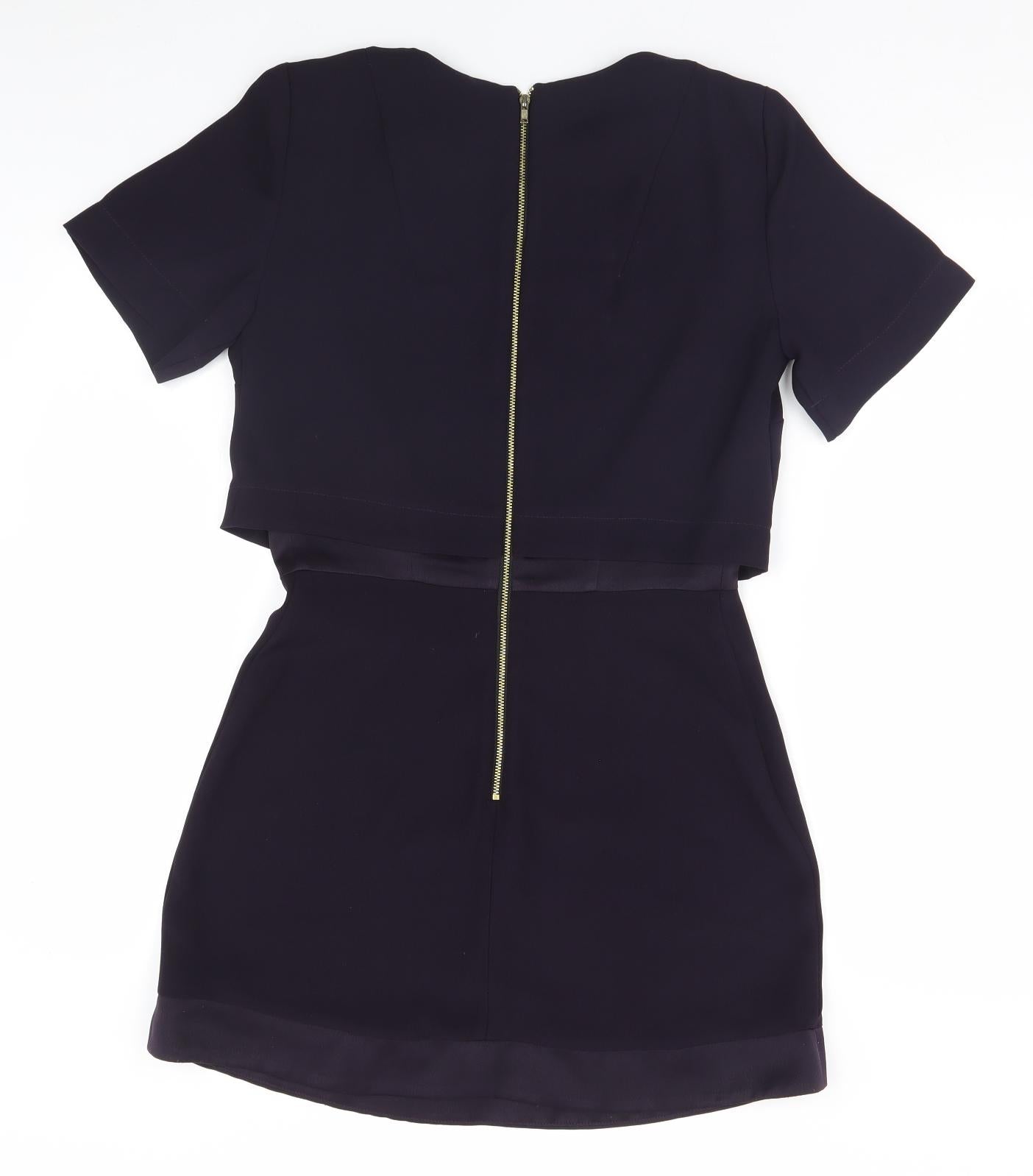 Topshop Womens Black   A-Line  Size 8