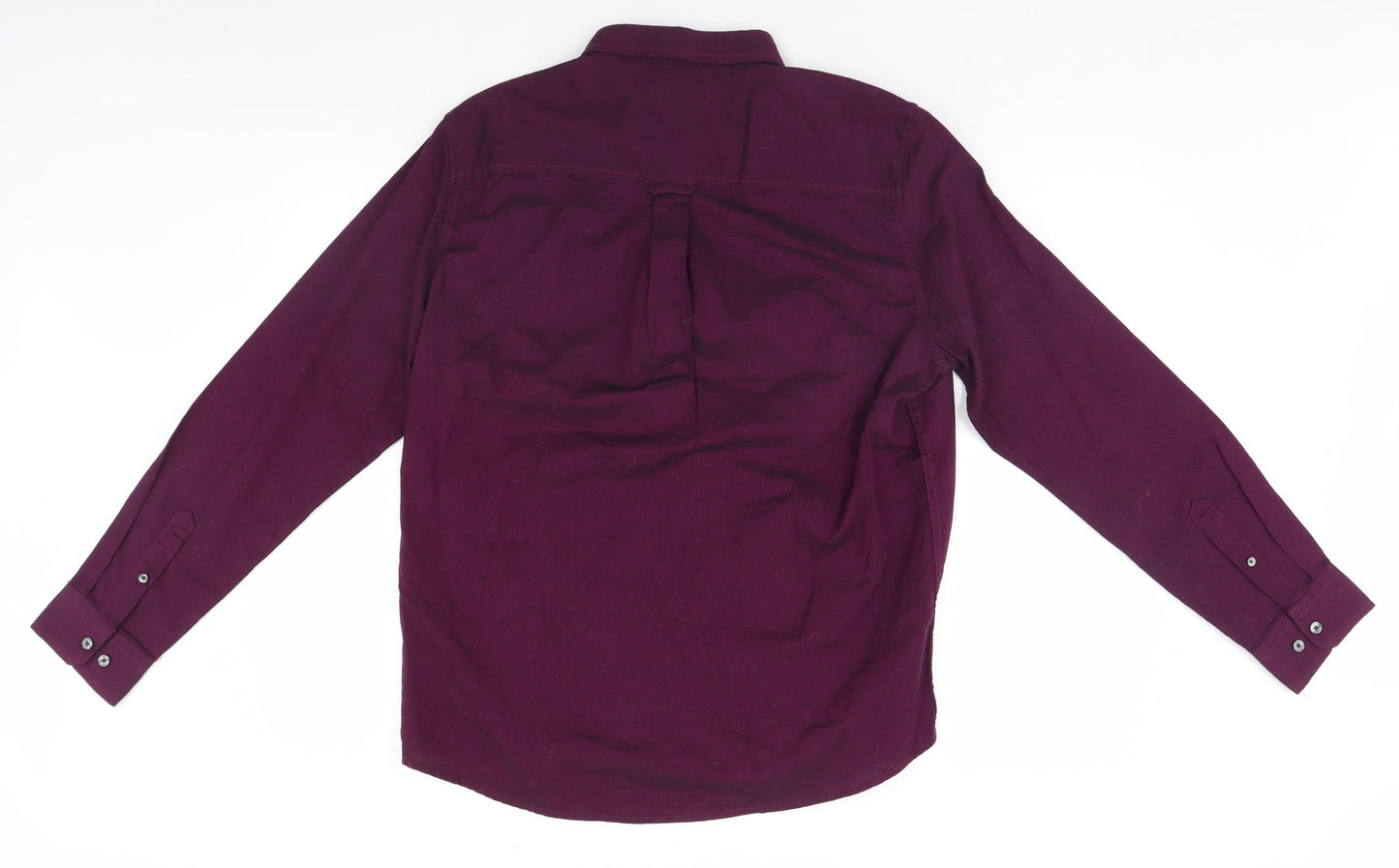 Burton Mens Blue    Button-Up Size L