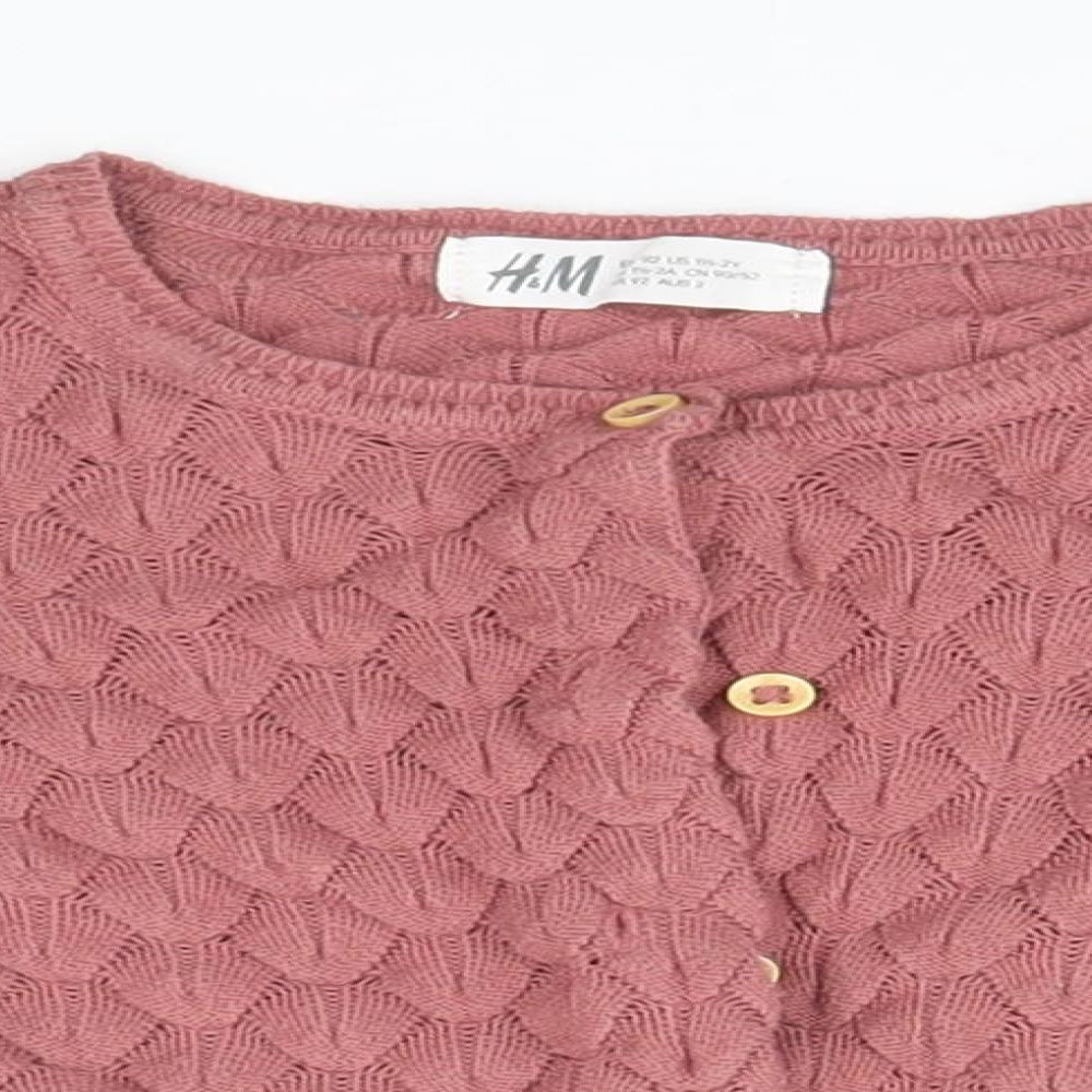 H&M Baby Brown   Cardigan Jumper Size 18-24 Months