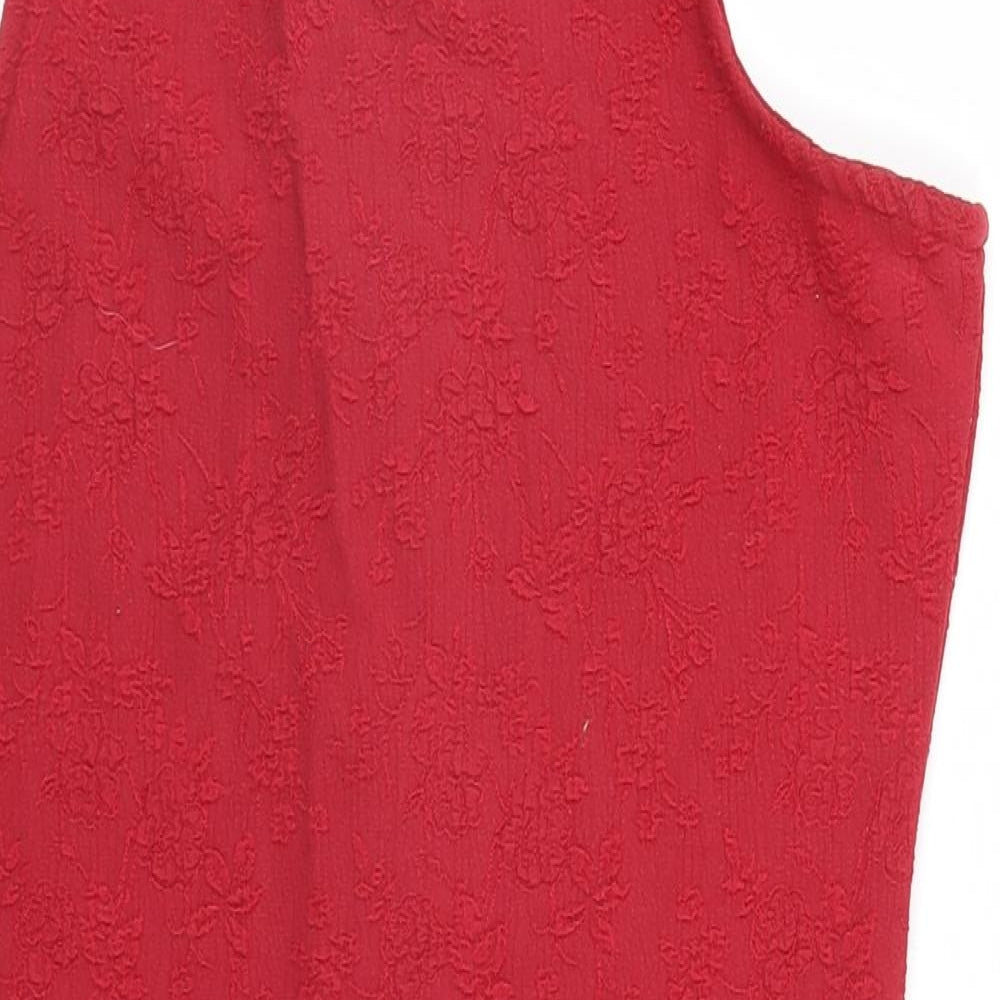 River Island Womens Red   Basic Blouse Size 12
