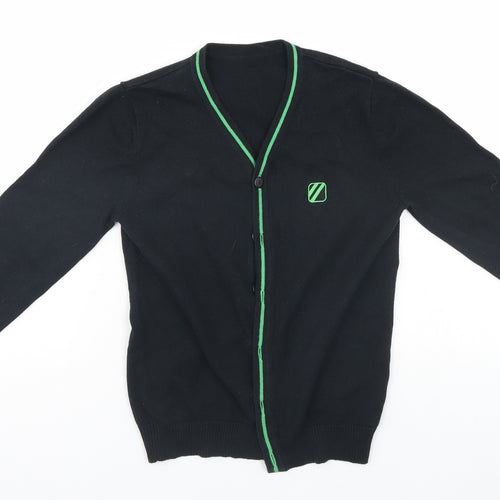 Matalan Girls Black   Cardigan Jumper Size 8-9 Years