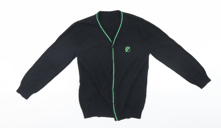 Matalan Girls Black   Cardigan Jumper Size 8-9 Years