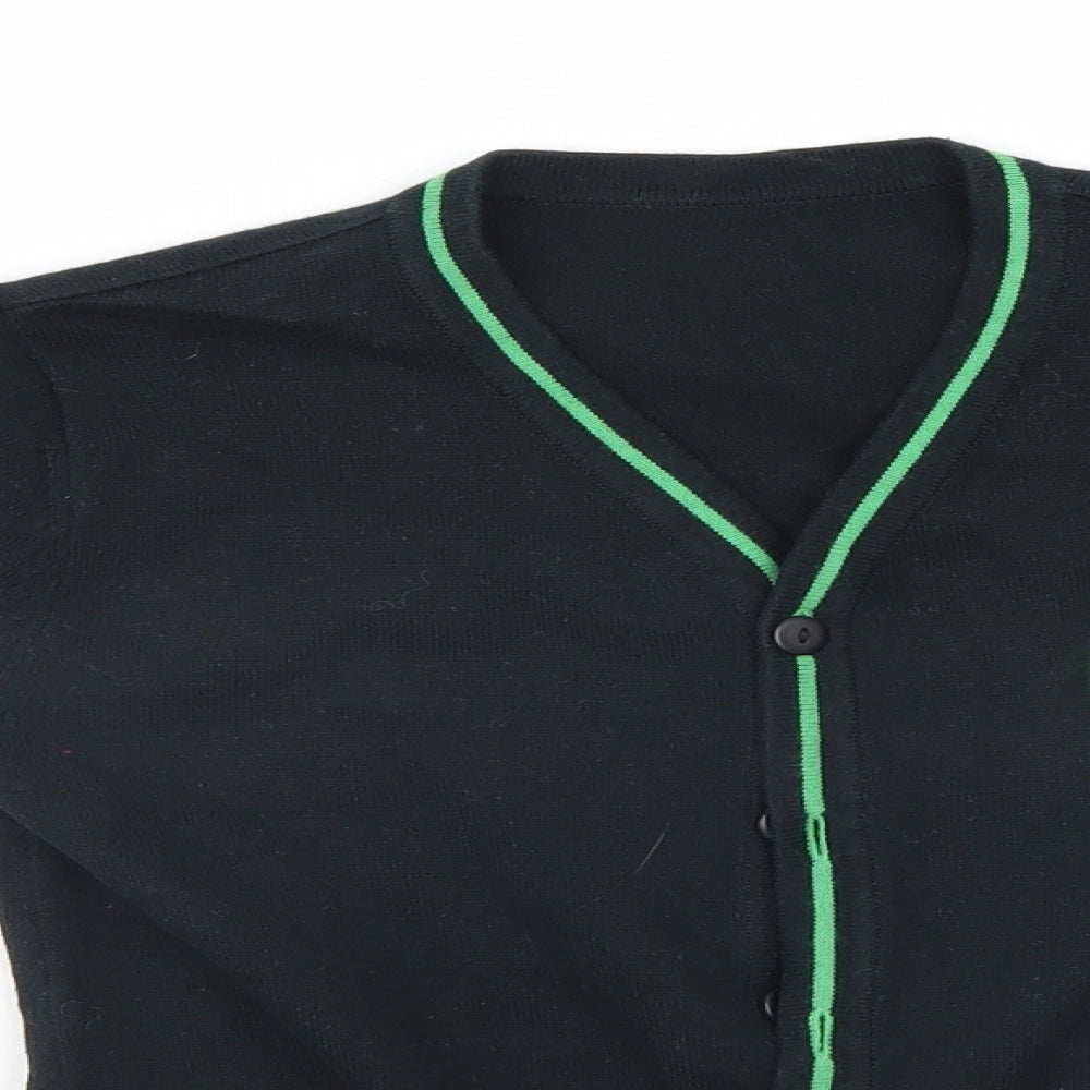 Matalan Girls Black   Cardigan Jumper Size 8-9 Years
