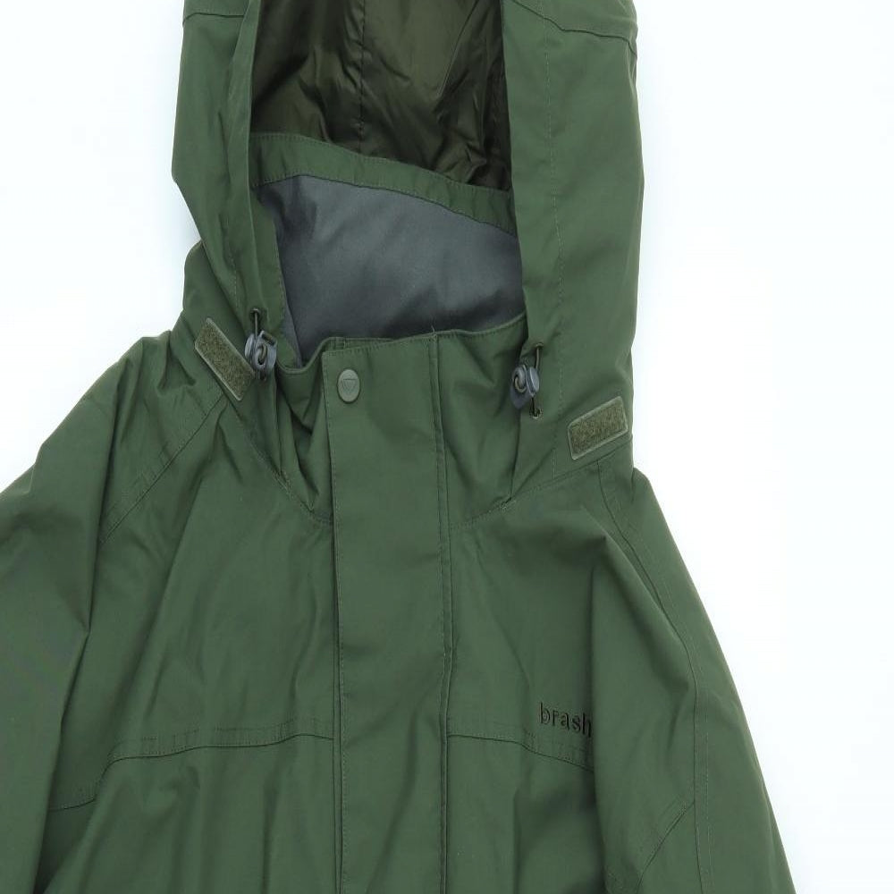 brasher Mens Green   Rain Coat Coat Size 3XL